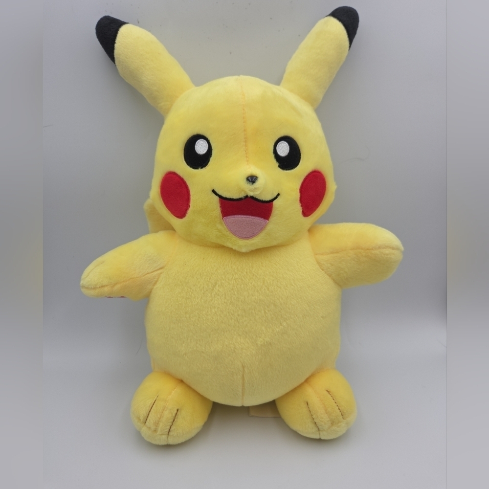 2021 Build-A-Bear Pokemon 18” BAB Pikachu Plush Stuffed Animal NO Sound Chip EUC